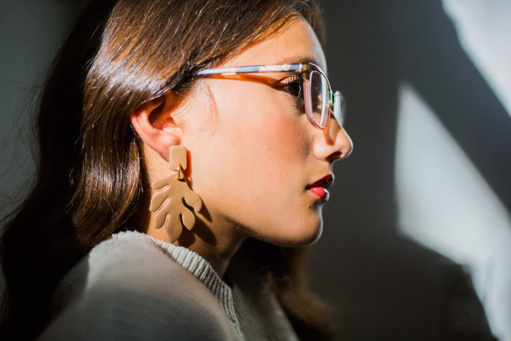 Matisse Tan Earrings
