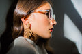 Matisse Tan Earrings