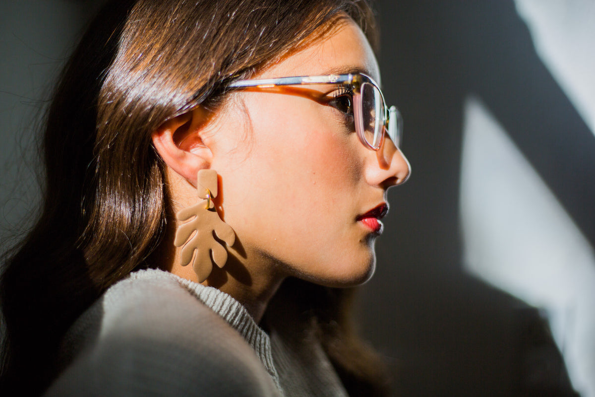 Matisse Tan Earrings