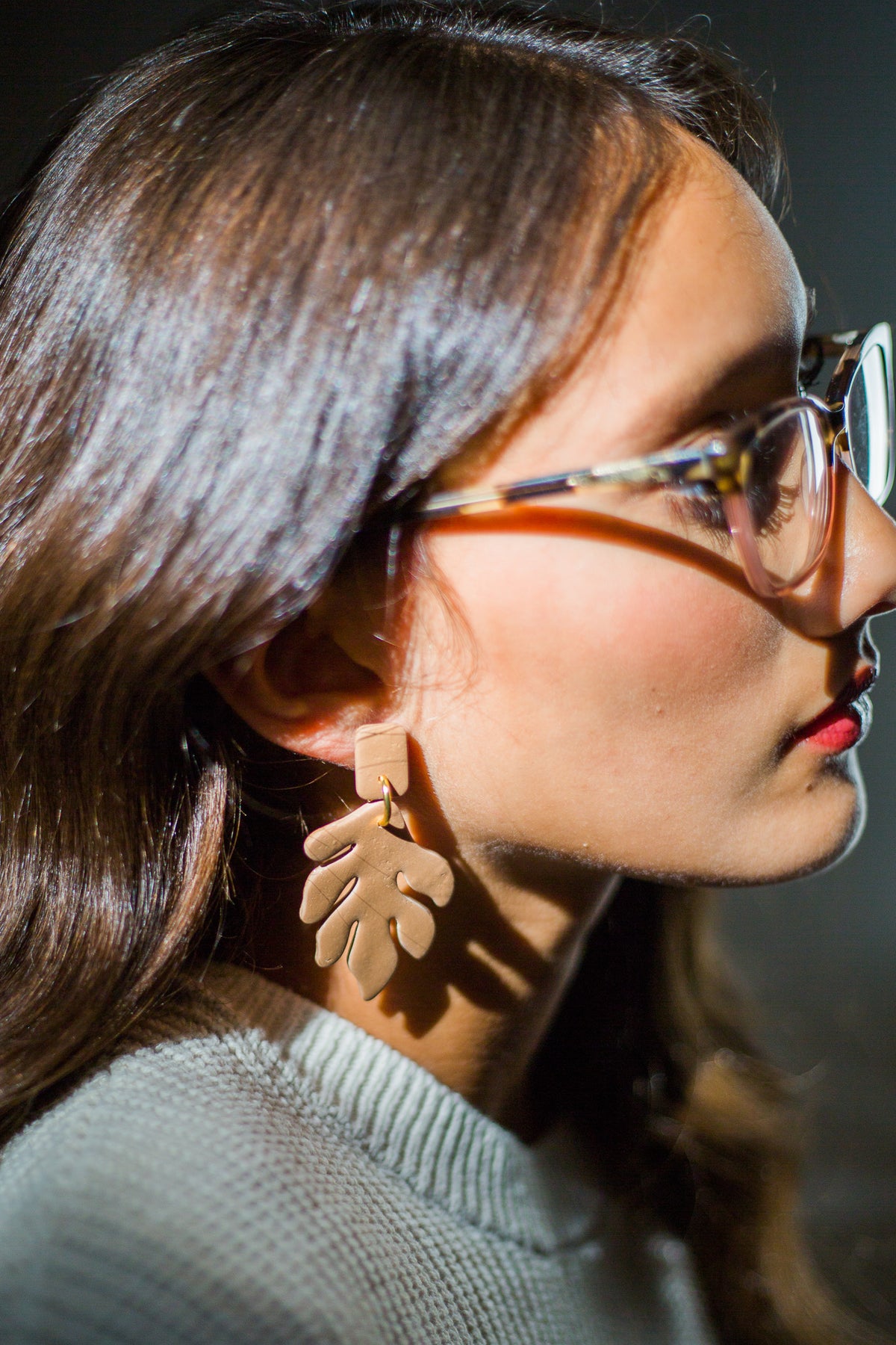 Matisse Tan Earrings