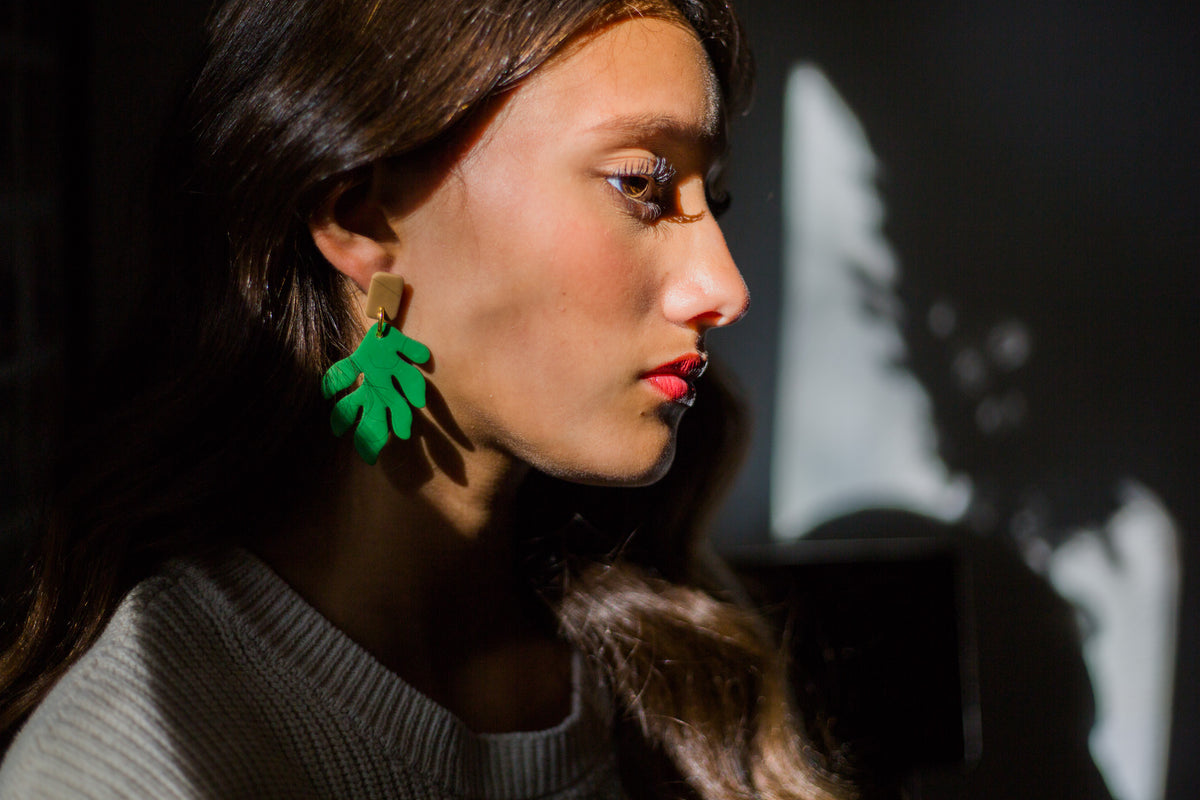 Matisse Green Earrings
