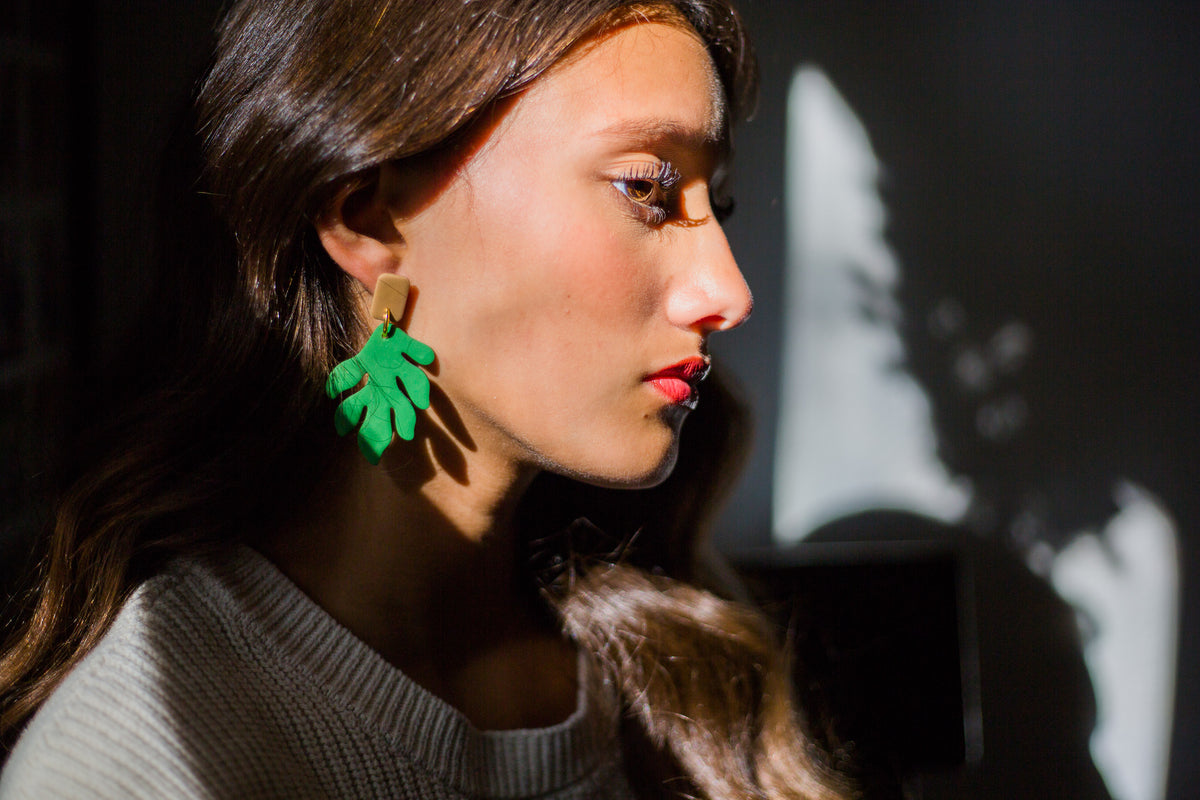 Matisse Green Earrings