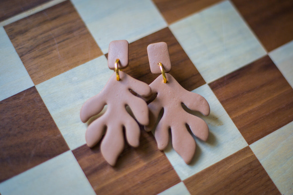 Matisse Tan Earrings