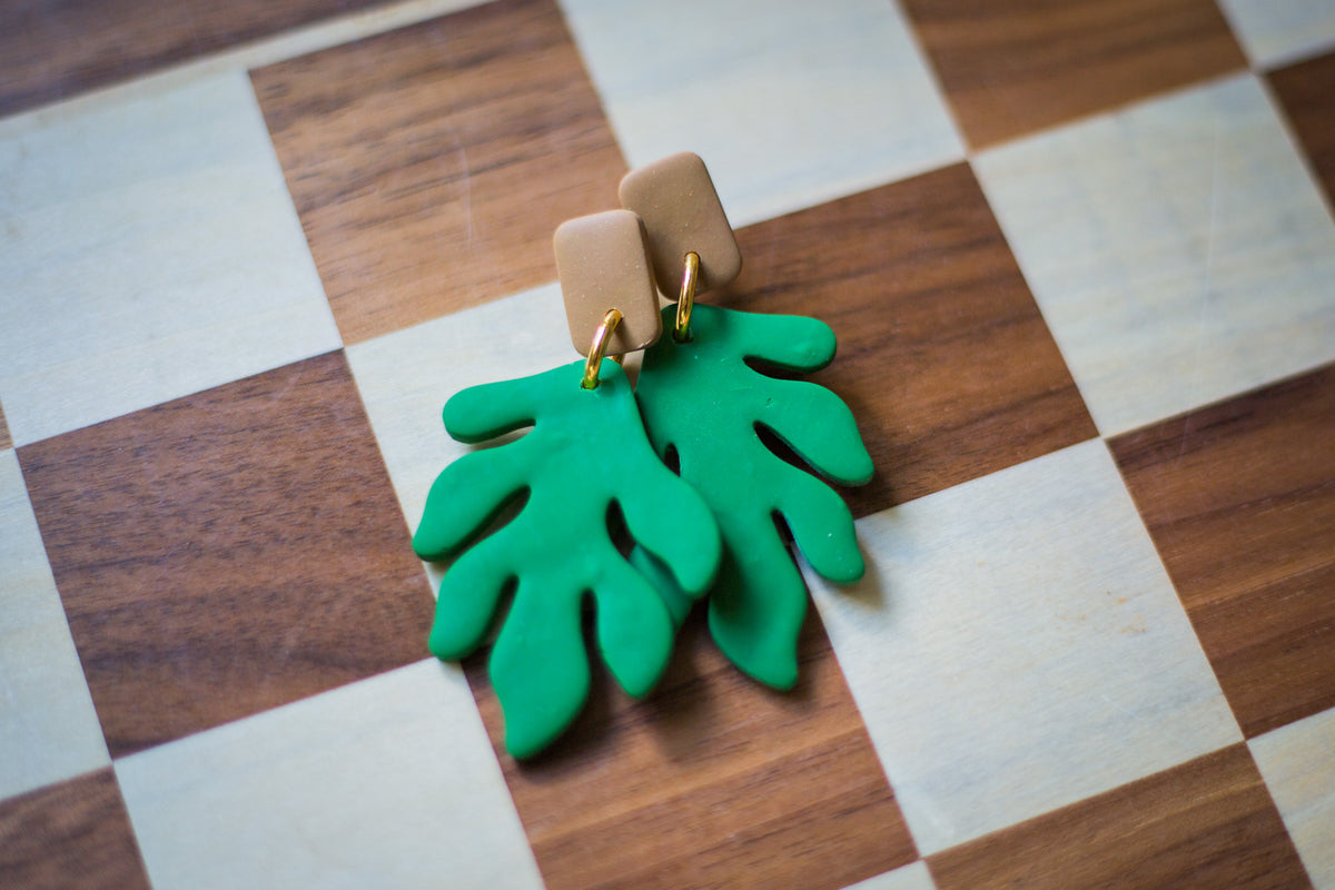 Matisse Green Earrings