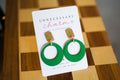 Selene Dragon Green Gold Rectangle Posts