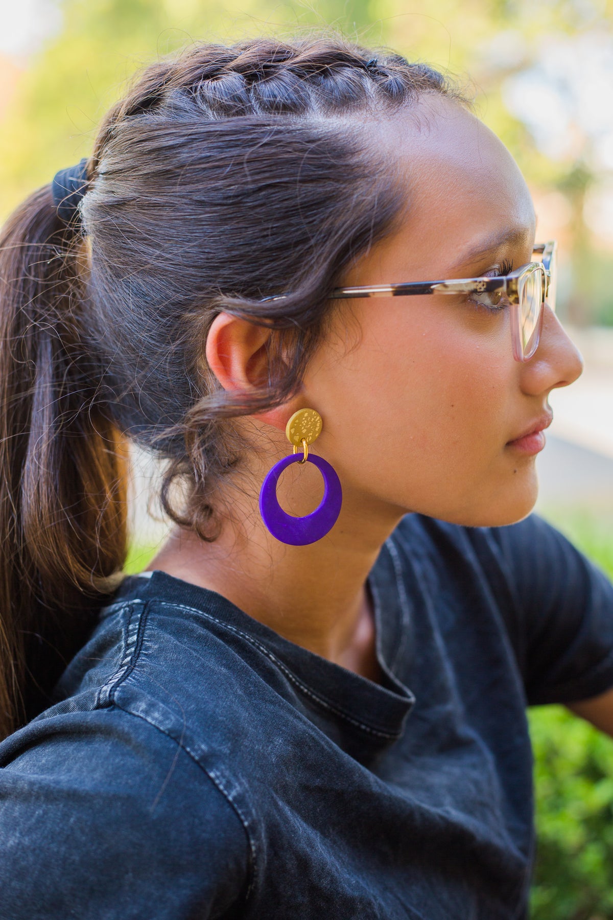 Selene Varsity Purple Ochre Post