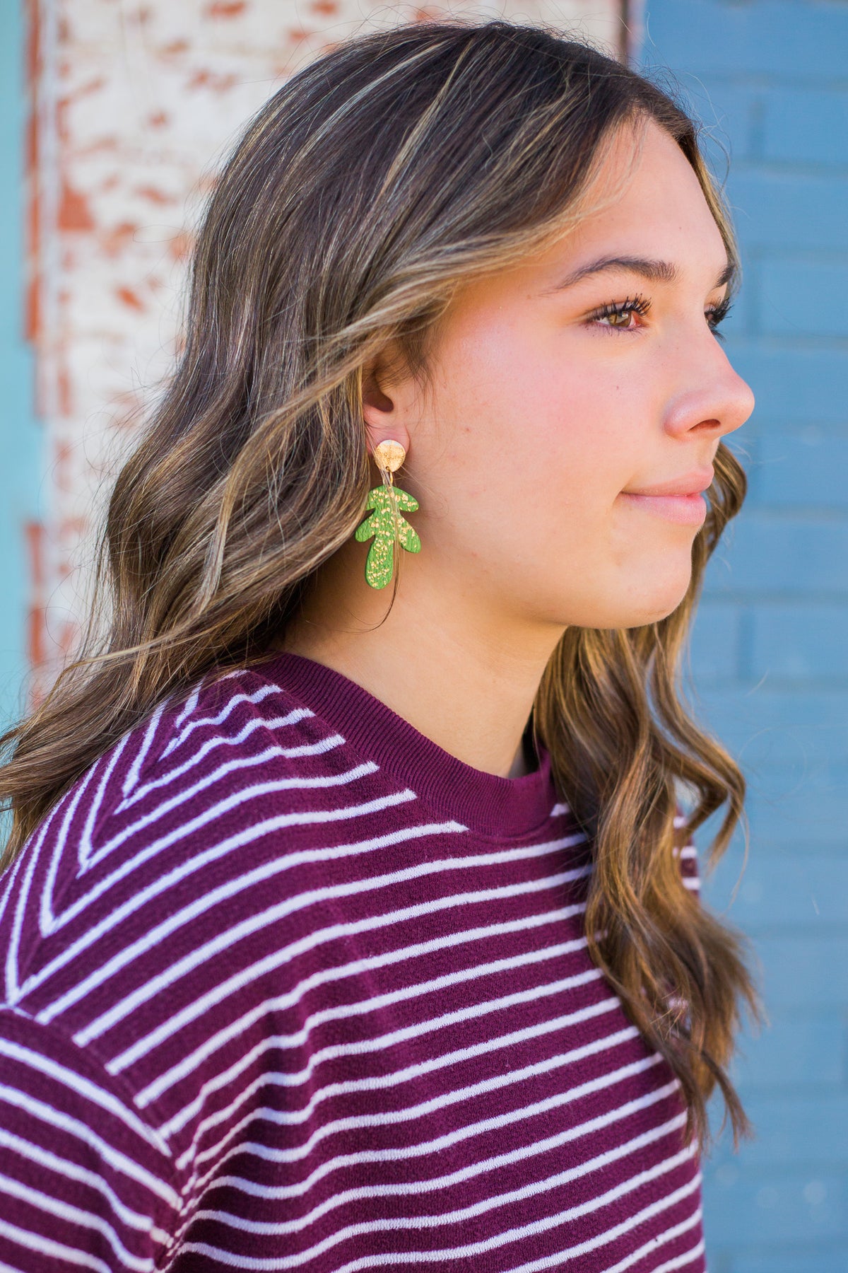 Rowan Avocado Green with Gold Flecks