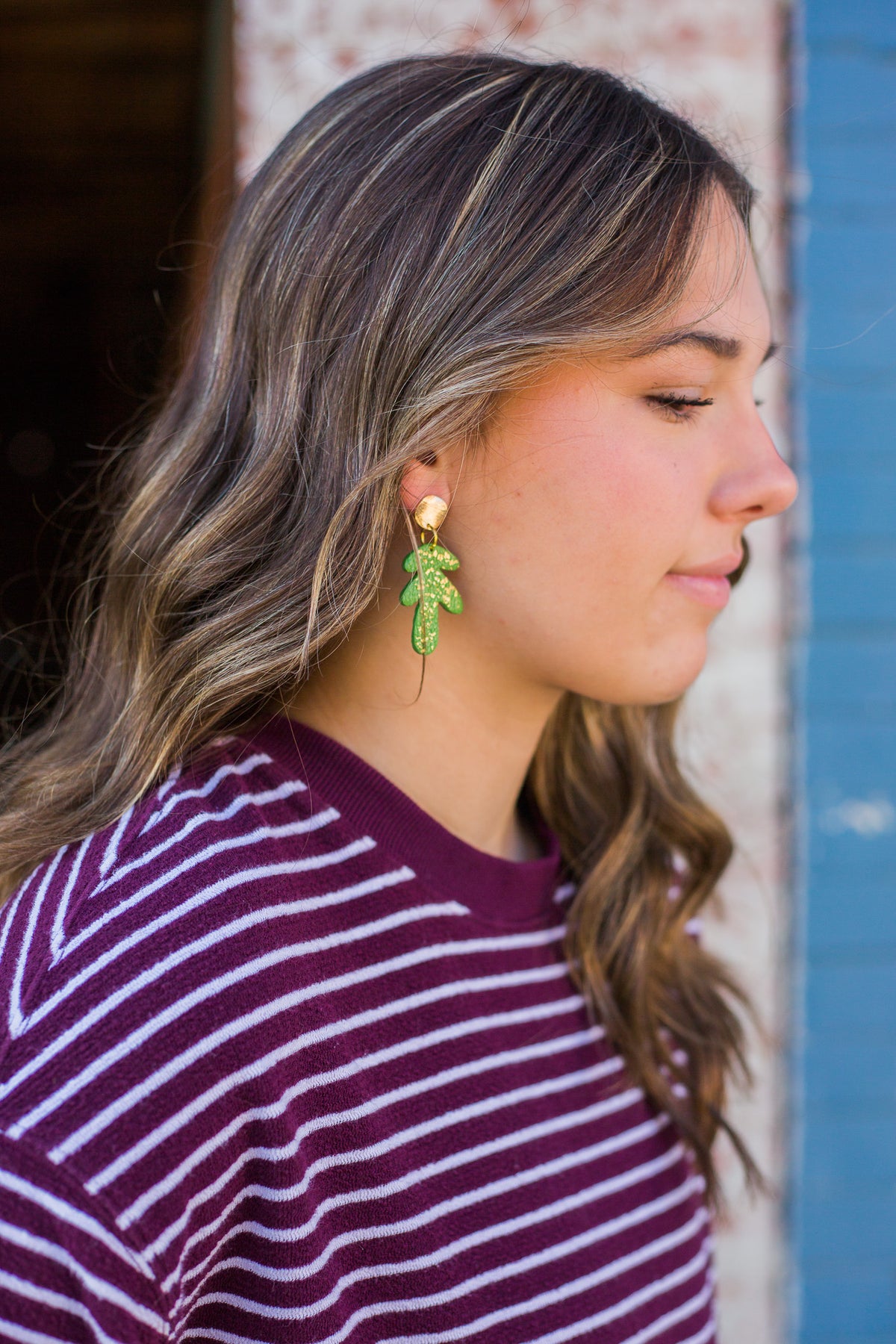 Rowan Avocado Green with Gold Flecks