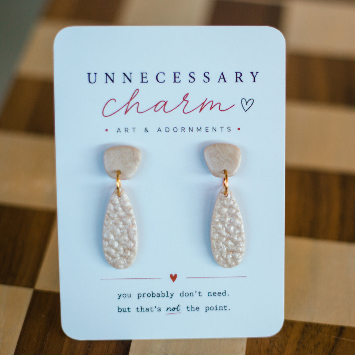 Belle Hammered Pearl