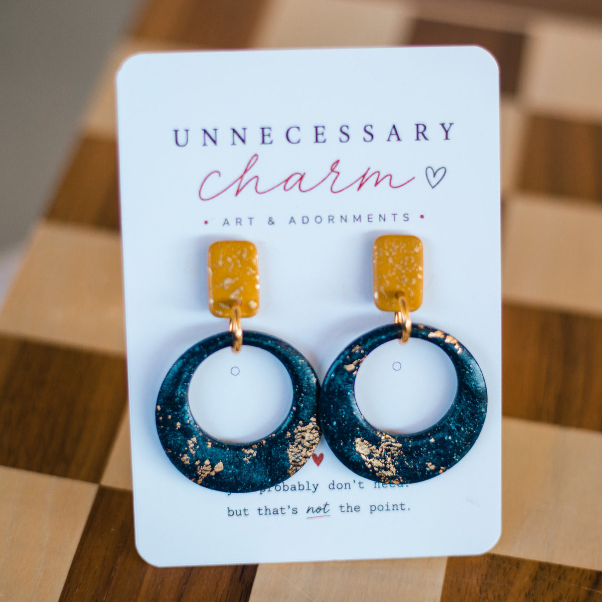 Selene Navy and Gold
