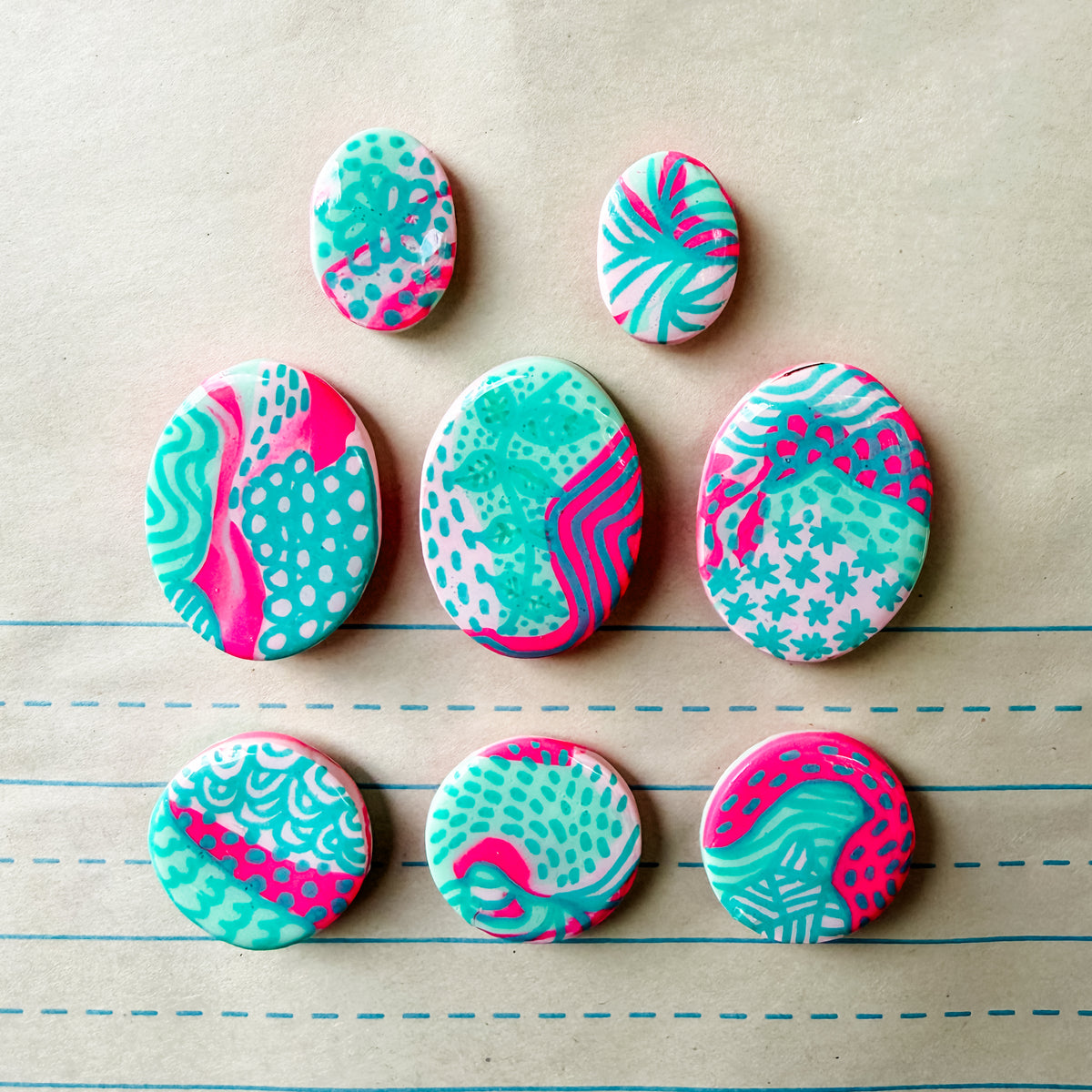 California Dreams Magnet Set