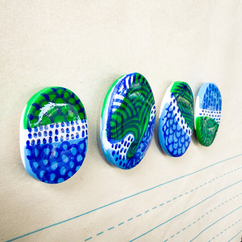 Earth Vibes Magnet Set