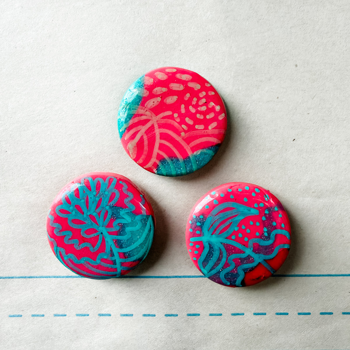 Bright Contrast Magnet Set