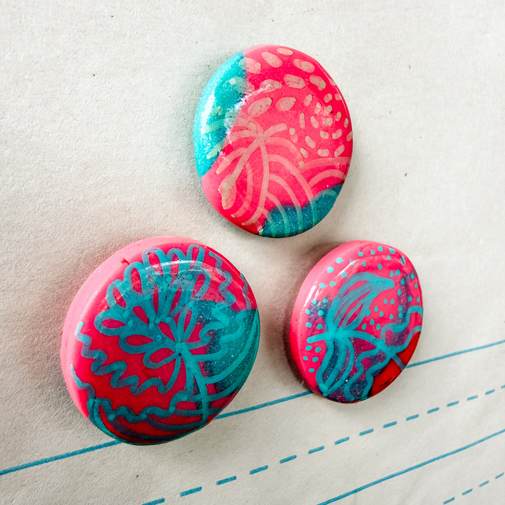 Bright Contrast Magnet Set