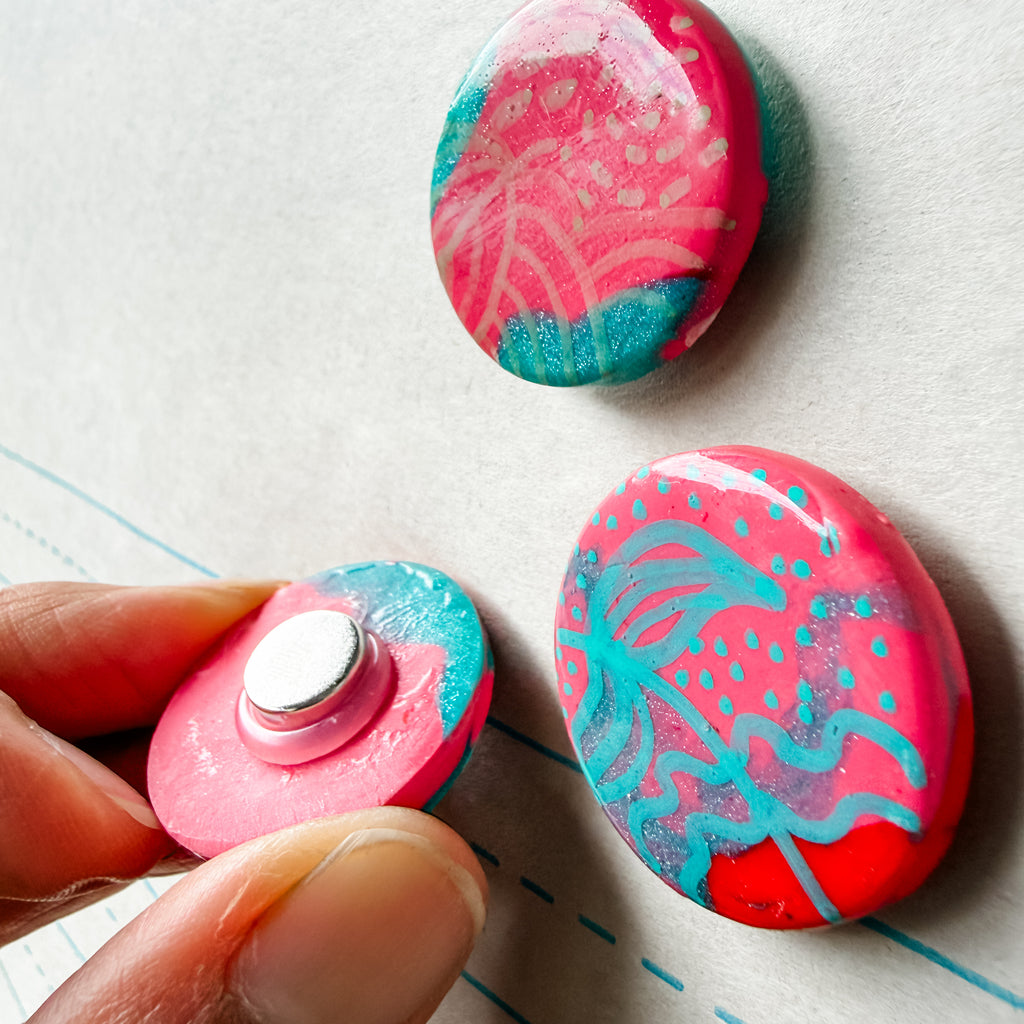 Bright Contrast Magnet Set